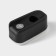 Spoon for shoes with a magnetic holder, 61.5x4.1x2 cm, plastic, black color