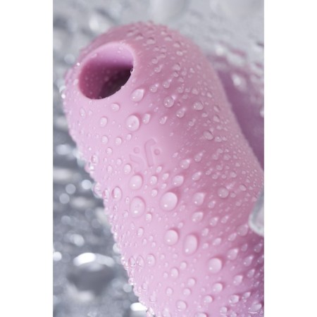 Vacuum-wave contactless stimulator of the Satiffyer Cotton Candy clitoris, silicone, purple color-11