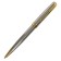 Gift handle, in the leatherette case, rotary, PB S, silver/gold housing