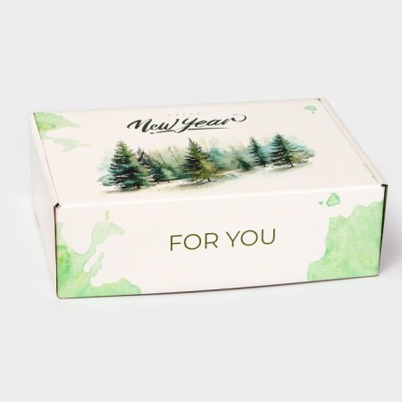 Folding box "Winter Forest", 30.7 × 22 × 9.5 cm-2