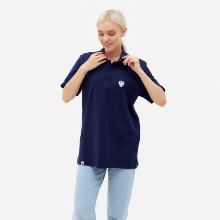 Polo President Emblem, size M, Blue color-7
