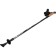 Scandinavian walking Bradex "Nordic Style II", 2 sections, black