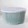 Storage basket with a “weaving” lid, 25 × 12.5 cm, color mix
