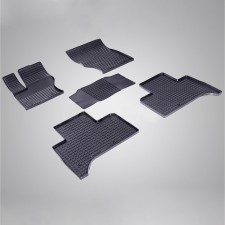 Rubber rugs ’grid’ for Land Rover Range Rover IV, 2013-