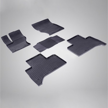 Rubber rugs ’grid’ for Land Rover Range Rover IV, 2013-