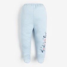 Sliders for the boy, the color is blue, height is 74 cm