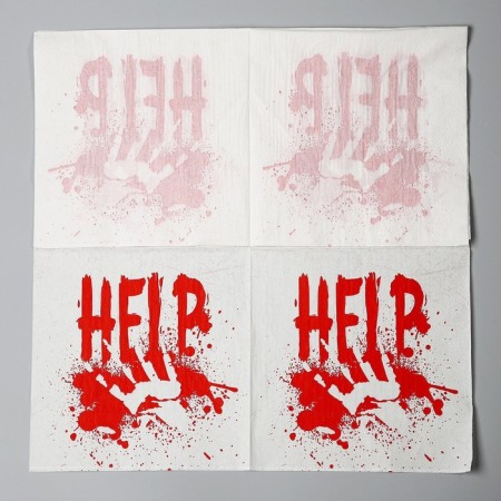 Paper napkins "Help", in the set of 20 pcs.-2