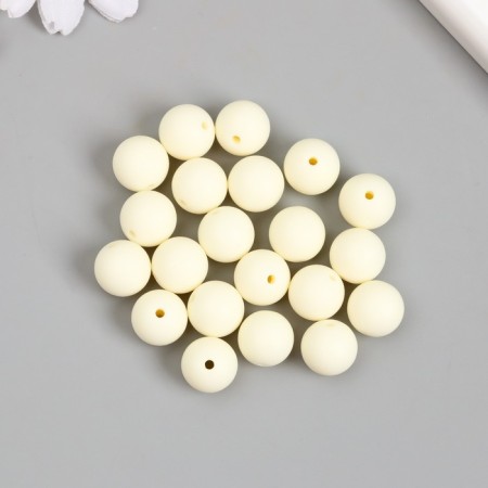 Beads for creativity plastic "Military" matte d = 1.2 cm set 20 grams-2