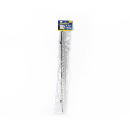 Car curtain for glass, sliding, 68 × 125 cm, chrome-4