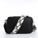 Female Cross-Bodi Bag Textura, Small Size, Black Color