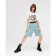 Shorts female bermuds minku pistachio color, size 42
