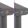 KitFort KT-9154, manual, 1500 watts, 150 ml, 20 g/min, gray