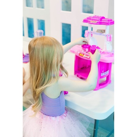 Game module Kitchen "Preparing fun" with accessories, light, sound, height 46 cm-6