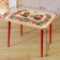 Khokhloma table, cold painting, suite