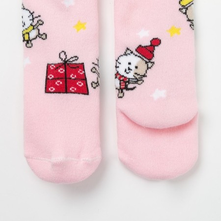 Pantyhose baby terry, light pink color, height 74-80 cm-2