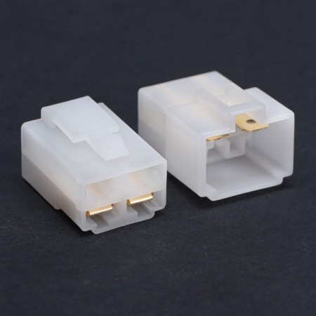 Car connector, dj7041-6.3-11/21, 4 contacts, set 5 pcs-1