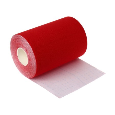 Kinesio - teip, 10 cm × 5 m, red color-10