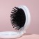 Massage Cats comb, folding, with a mirror, 6.5 × 2.5 cm, white color