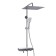 The shower system wasserkraft a113.119.126.ch thermo, tropical shower, thermostat, chrome