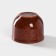 Branding pot "Marble", 0.7 liters, brown color