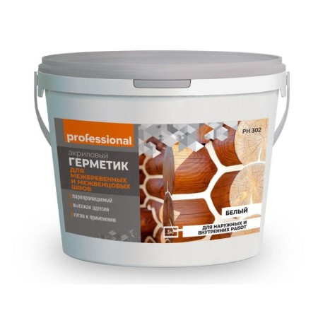 Sealant for inter -blunder and interventional seams, 3 kg, white color