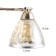 Cauline "Donna" 5he27 40W gold 56x56x22 cm Bayerlux