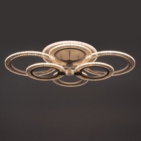 Люстра с ПДУ 1888/6 LED 108Вт диммер белый 44х62х12 см BayerLux-10
