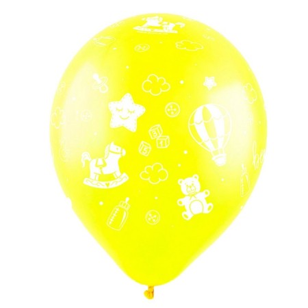 Latex ball 12 "Newborn" pastel, set of 50 pcs., Mix-3