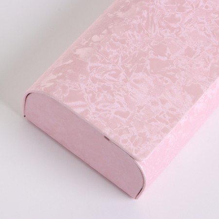 Magnet glass case, length 16 cm, pink color-2
