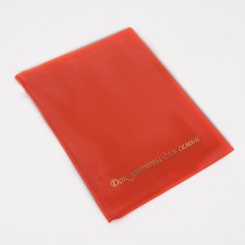 Folder for documents, 4 sets, red color