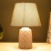Arnella table lamp E14 40W gray 22.5x22.5x35 cm Risalux