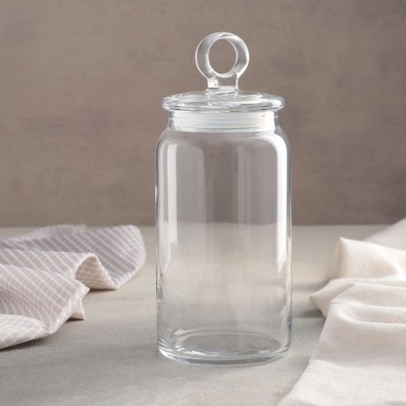 Bank for bulk products Kitchen Slim, glass, 1.1 liters