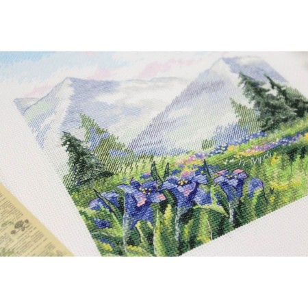 Embroidery set "Walk to the mountains" 20 × 16 cm-3