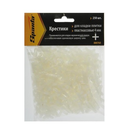 Crosses for laying tiles Sparta, 4.0 mm, in package 250 pcs-1
