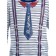 Longslit for the boy Pelican, height 140 cm, white color