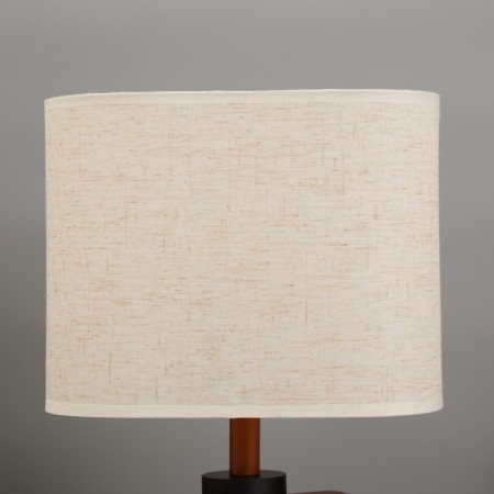 Table lamp "Carter" 1x40W E27 red walnut 12x25x33.5cm-3