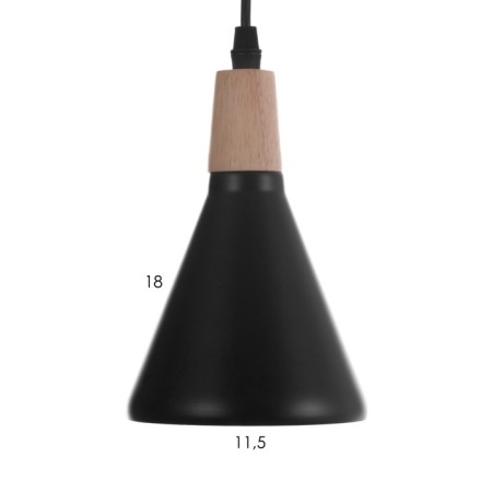 Siville chandelier 1x40W E27 Black 12.5x12.5x120cm-5