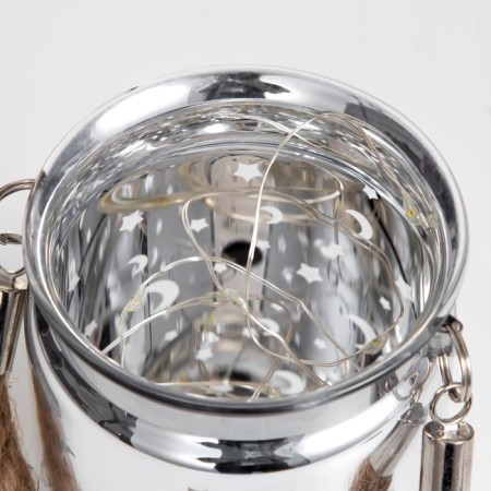 Nightlight "Night Tale" LED from batteries 3AAA silver 8x8x12 cm Risalux-4