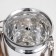 Nightlight "Night Tale" LED from batteries 3AAA silver 8x8x12 cm Risalux