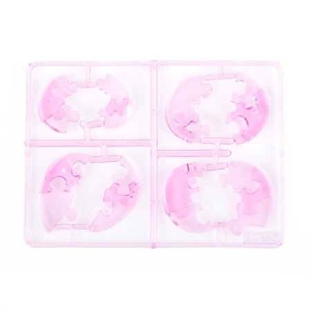 3D puzzle "Bear", crystalline, 41 detail, MIX color-2