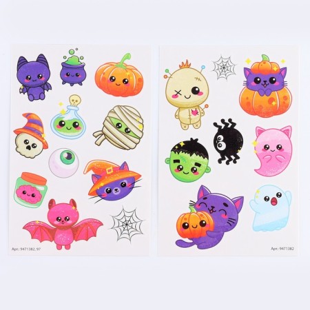 Set for creativity "Tattoo. Halloween. Cuties "-1