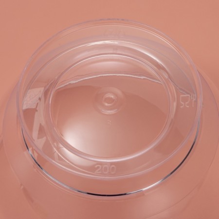 Crecanter Plastic disposable "Crystal", 200 ml, transparent color-6