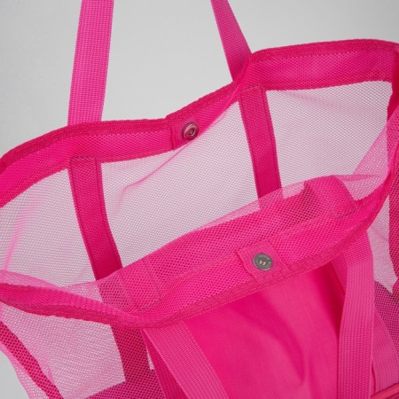 Bag - beach choper with thermo -karman, 42x37x15 cm, pink color-4