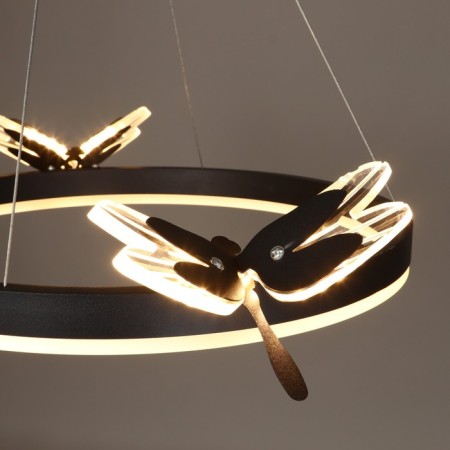 LUST "DRAGRAL" LED 48W 3000-6000K Black 52x52x80 cm Bayerlux-6