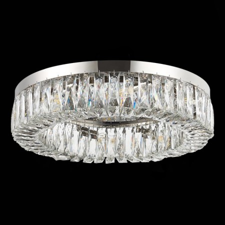 Ceiling Ceiling ST LUCE. SL1226.102.08. Rifrazio. 8x40 W, E14, 61.5x61.5x15 cm, Nickel color-4