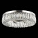 Ceiling Ceiling ST LUCE. SL1226.102.08. Rifrazio. 8x40 W, E14, 61.5x61.5x15 cm, Nickel color