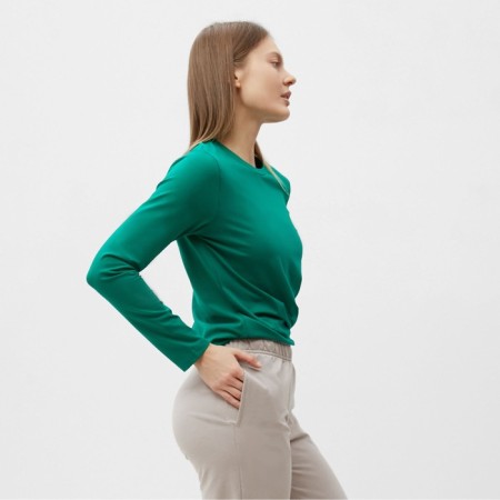 Women's longing, dark green color, size S (42)-2