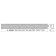 ALCADRAIN BUBLE-650L grate for the drainage gutter, stainless steel, 650 mm, glossy