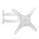 Kromax Atlantis-40 bracket, for TV, inclined and dwelling, 22-65 ", 60-523 mm from the wall, white