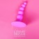 Anal stimulator Cosmodream Christmas tree, without vibration, silicone, 95 x 24 mm, pink